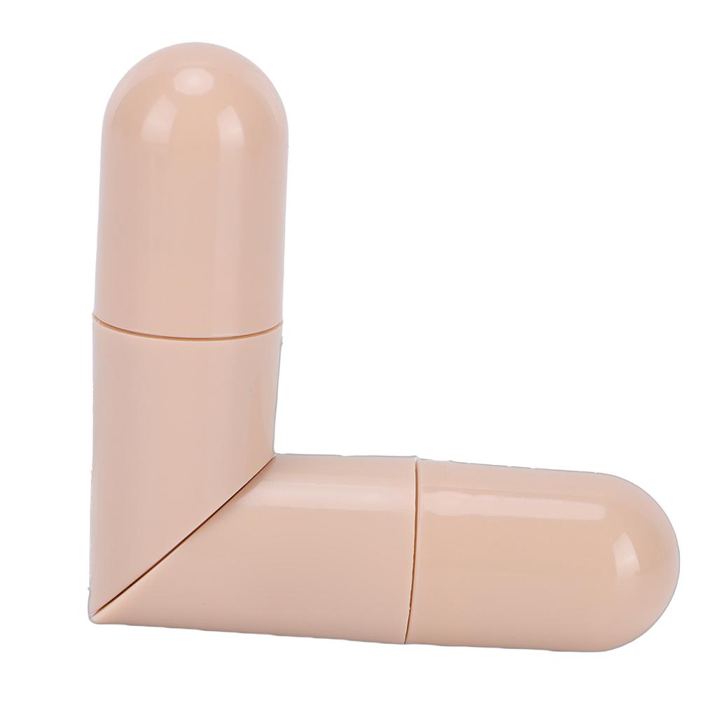 Складной штамп для макияжа, стойкий к смазыванию, долговечный, двусторонний штамп-ручка для макияжа для начинающих