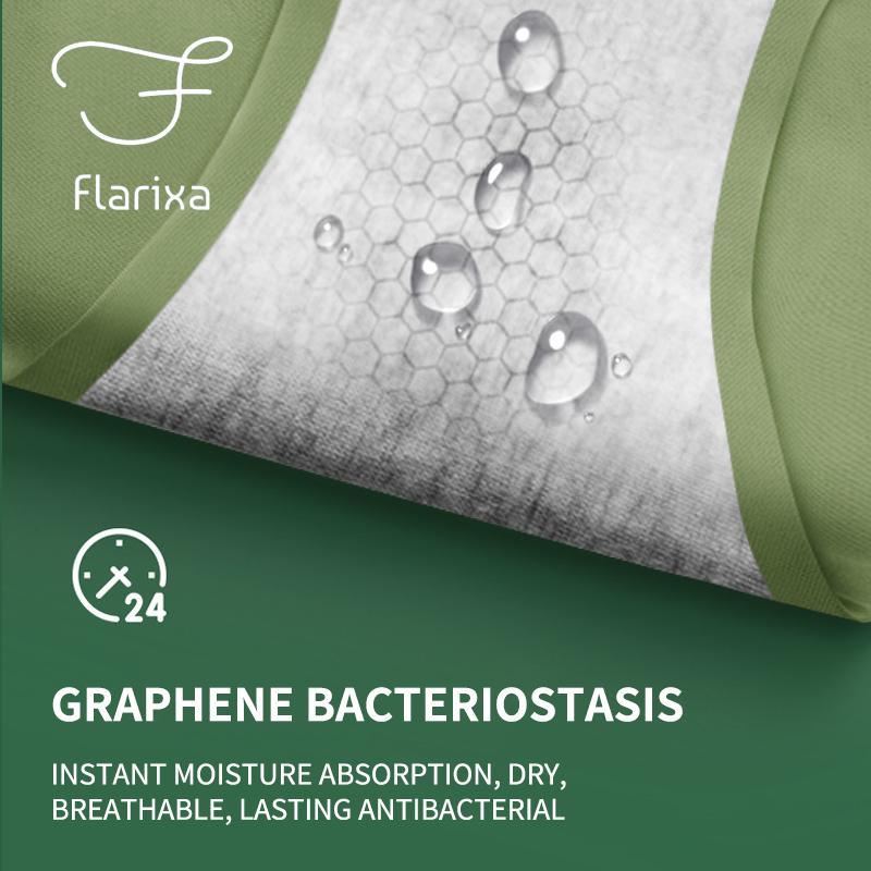 Flarixa Women High Waist Seamless Panties Breathable Ice Silk Underwear Elastic Tummy Shaping Briefs Lace Transparent Underpants