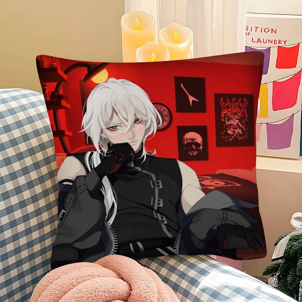 ПК A Date With DDeath Чехол на подушку Каспер Модный квадратный чехол на подушку Декор спальни, гостиной, диванной комнаты Ins Досуг