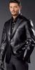 Stylish Genuine Formal Men New Leather Business Handmade Lambskin Black Blazer