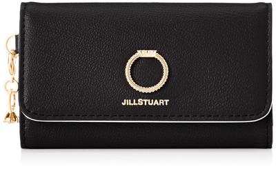 Брошь-кольцо Jill Stuart Eternal из тисненой коровьей кожи с крючком для ключей и кольцом, подвеска-кольцо с бриллиантом, JSLW0DK1 (Поставляется в специальной коробке)