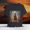 Summer New Mystic Forest Mage T-Shirt | Trippy Dark Fantasy Art Tee | Psychedelic Dreamcore Witchcore Shirt Bella Canvas Men Tee