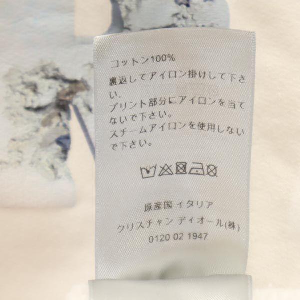 Dior Принт Толстовки с длинным рукавом L белый Пуловер с начесом Женские Б/у