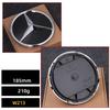 2026 Hot 1pcs Car Front Grille Emblem Star Badge  Logo Mirror For Mercedes Benz W205 W204 W253 W213 W206 W166 gle glc