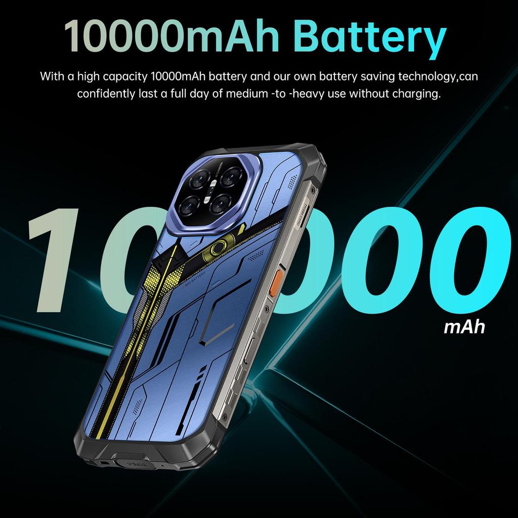 X27 Ultra Водонепроницаемый смартфон - 16 ГБ ОЗУ + 1 ТБ Памяти, Большой Экран