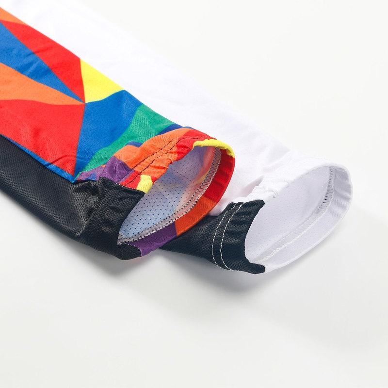 Мужские комплекты для езды на велосипеде с длинными рукавами, одежда для защиты от пота, костюмы с 3D набивкой, подушка для велоспорта, трикотажные изделия для велоспорта