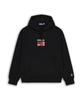 Flag Fleece Hoodie - Black
