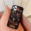 Игровой чехол W-Warcrafts Of The W-World для iPhone 17 16 15 14 13 12 11 Pro Max Plus, противоударная задняя крышка из ПК+ТПУ