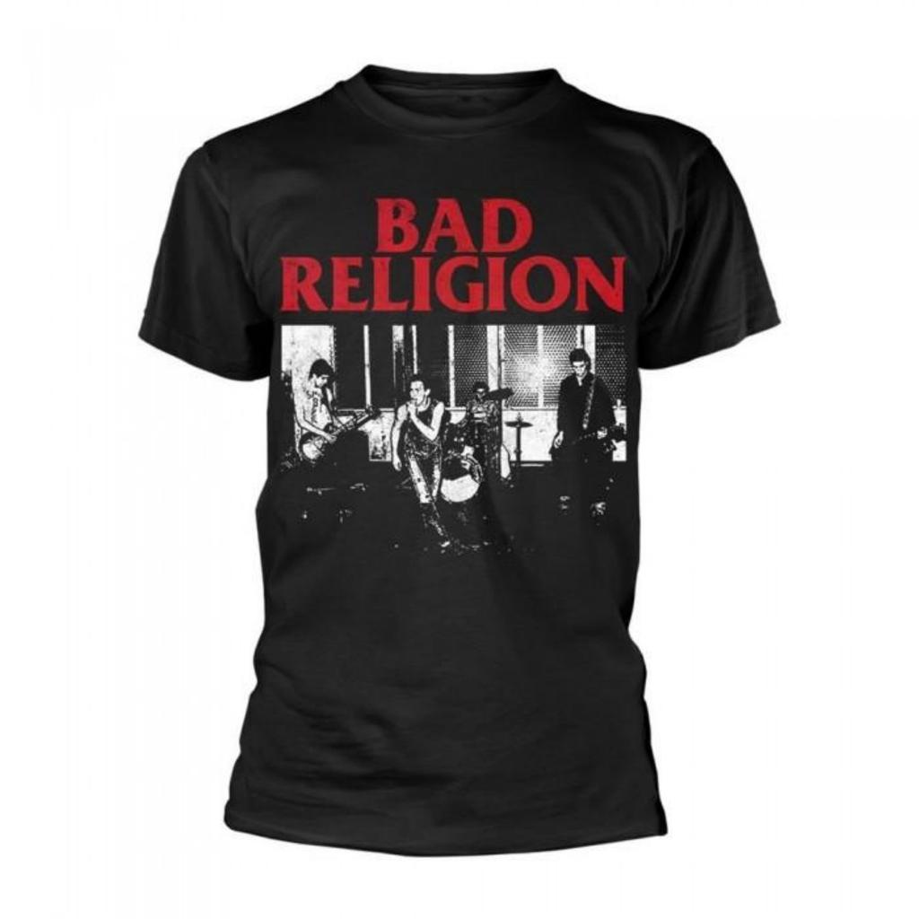 Bad Religion Унисекс Взрослый Футболка с принтом Live 1980