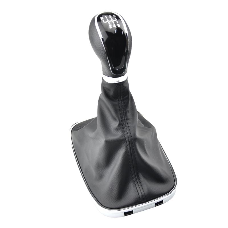6 Speed Car Shift Gear Knob PU Leather Boot For OPEL VAUXHALL ignia 2008 2009 2010 2011 2012 2013 2014 2015 2016 2017