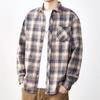 2024 Spring and Autumn New Plaid Shirt Korean Version of Loose Versatile Casual Long-sleeved Shirt Men and Women Tops