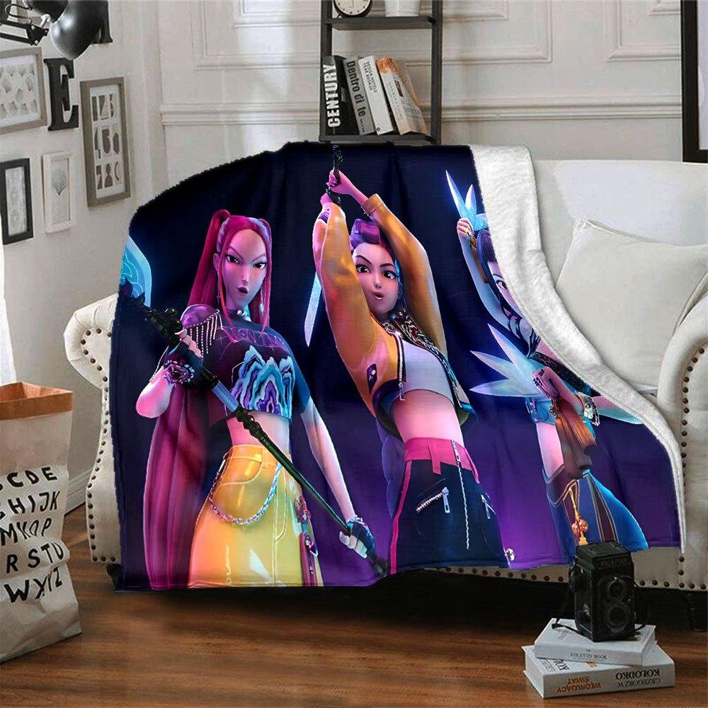 1pc hunter x (15) Blanket Soft Warm Throw for Home, Office, Travel All Season Cozy Bedding Gift, Office Cozy AccessoryB1