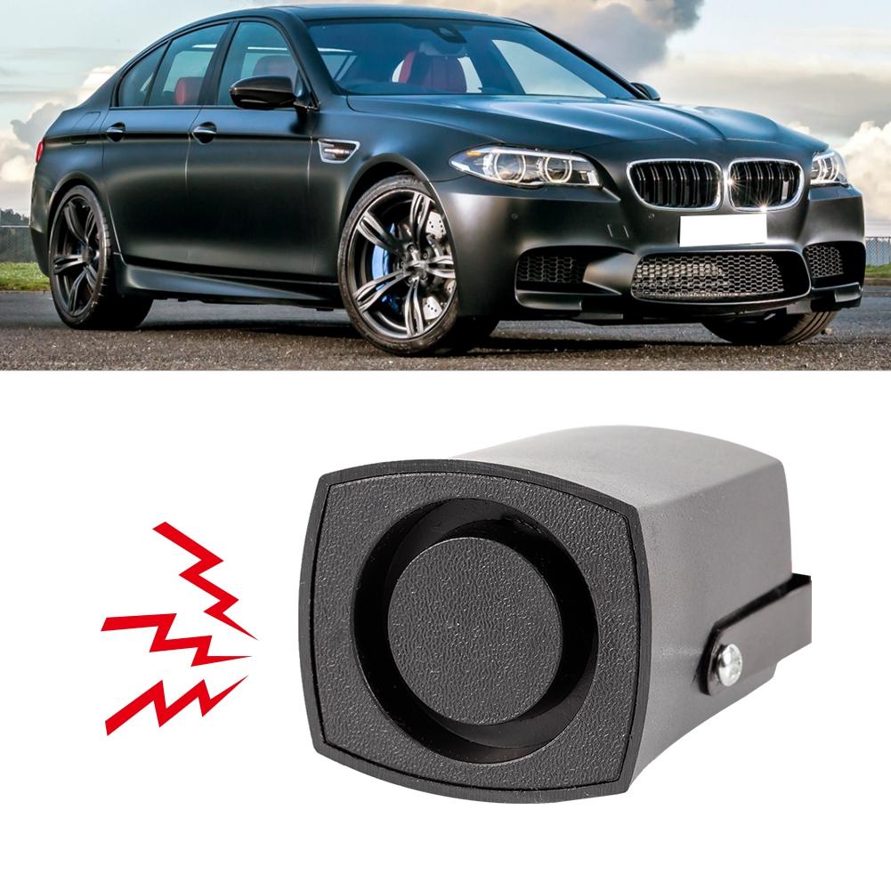 Универсальный автомобильный сигнал заднего хода 12 В 115 дБ, звуковой сигнал, черный зуммер