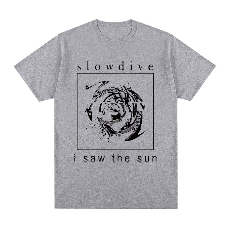 Slowdive Saw The Sun Vintage tshirt Fashion Casual Streetwear Cotton Men T shirt New TEE TSHIRT Womens tops