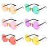 Colorful Children's Sunglasses UV400 Protection Party Decorative Glasses Rimless Shades for Kids