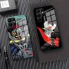 Чехол для телефона с аниме Мазингер Z Для Samsung S26 S25 Plus S20 S20 Plus S22 Ultra S23 FE S21 Plus S21 Ultra Стеклянная крышка