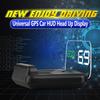 Автомобильный HUD-дисплей, GPS-смарт-приборная панель, HUD высокой четкости, Автомобильный диагностический инструмент, Компьютер для безопасного вождения, Сигнализация о превышении скорости и неисправностях