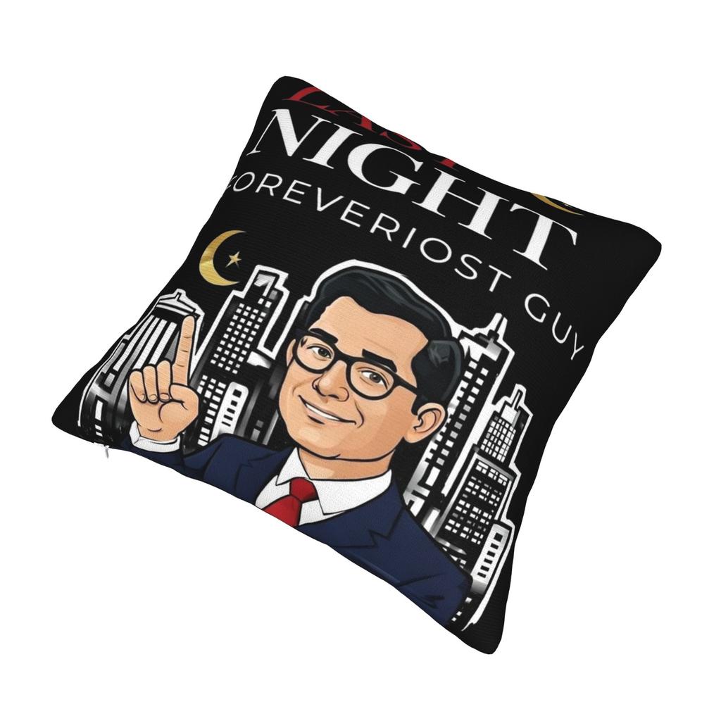 Decorative Pillow Covers Stephen Colbert The Late Show Accessories Home Throw Pillow Case Cover Zippered Multiple Sizes