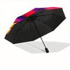 Pikachu Automatic Umbrella with Folding feature - Travel Umbrella, Perfect Gift for Birthday, Christmas a0827041