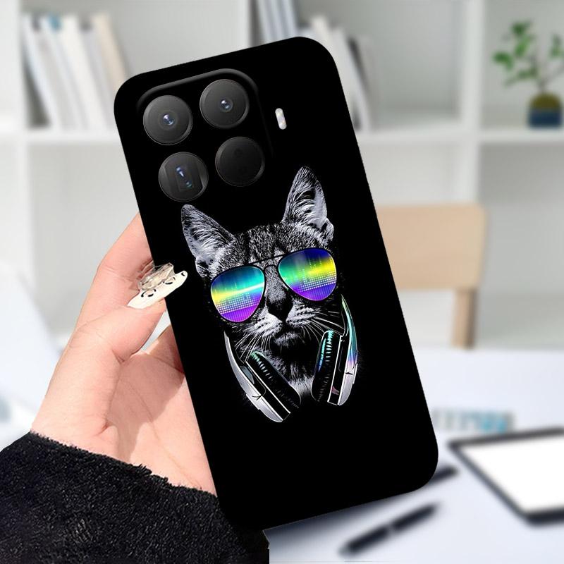 Для Xiaomi Mi 15TPro 15T Чехол Модная Расписная Защитная Задняя Крышка Для Xiaomi 15 T Pro Чехол Телефона Мягкий ТПУ Силикон Fundas