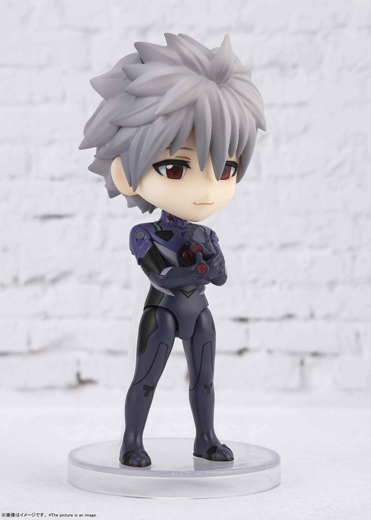TAMASHII NATIONS Figuarts mini Evangelion Каору Нагиса примерно 90 мм окрашенная подвижная фигурка из ПВХ и АБС