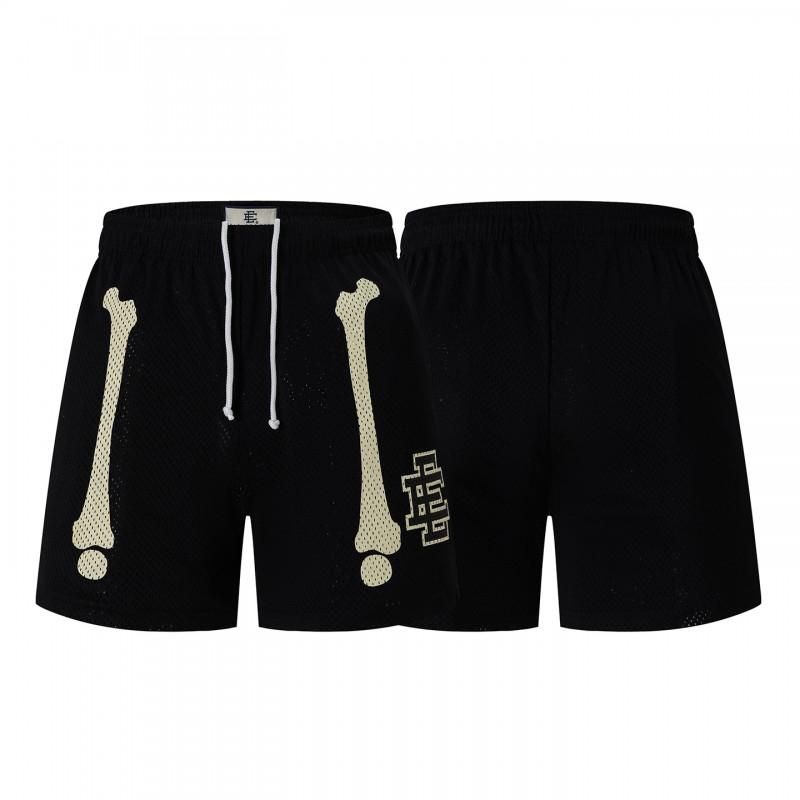 2025 Mens Loose Fit Beach Shorts Streetwear Cotton Blend Casual Boardshorts Teens Adults