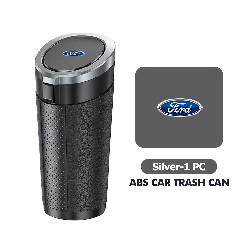 bldf8 Car Trash Can Durable Waterproof ABS Garbage Storage Box For Ford Fiesta Ranger Mondeo Escape Ecosport Fusion Explorer