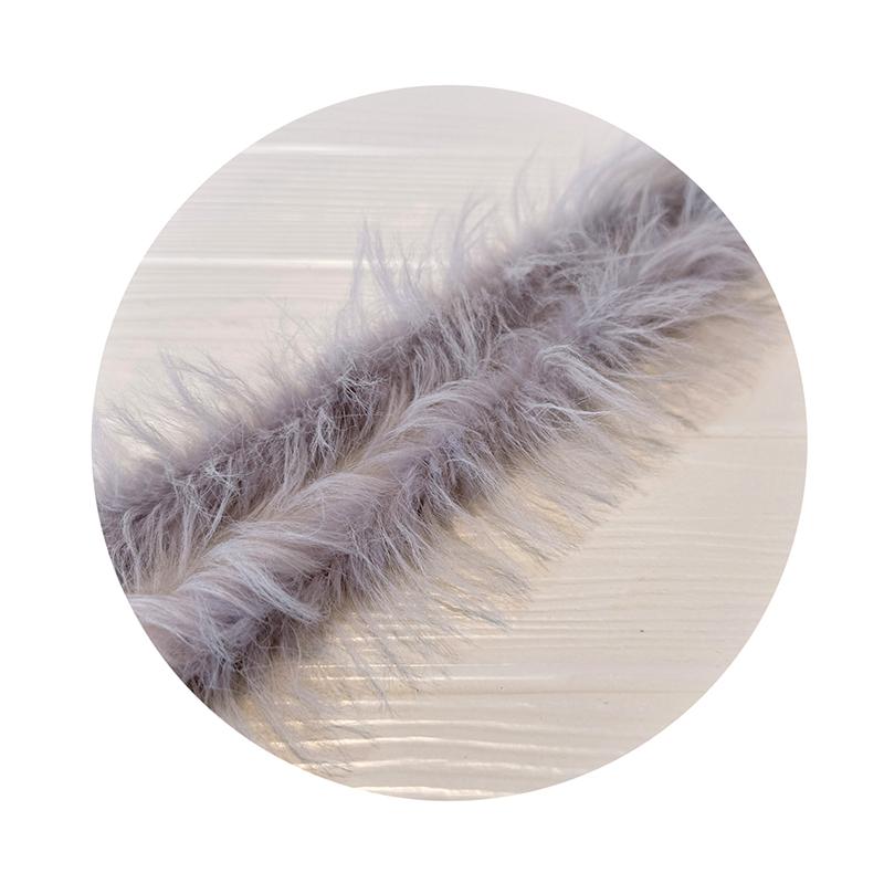 1 шт., ручная работа, плюшевые длинные волосы соболя, витая палочка, шерсть, щенок, кукла, материалы, игрушки, новинка