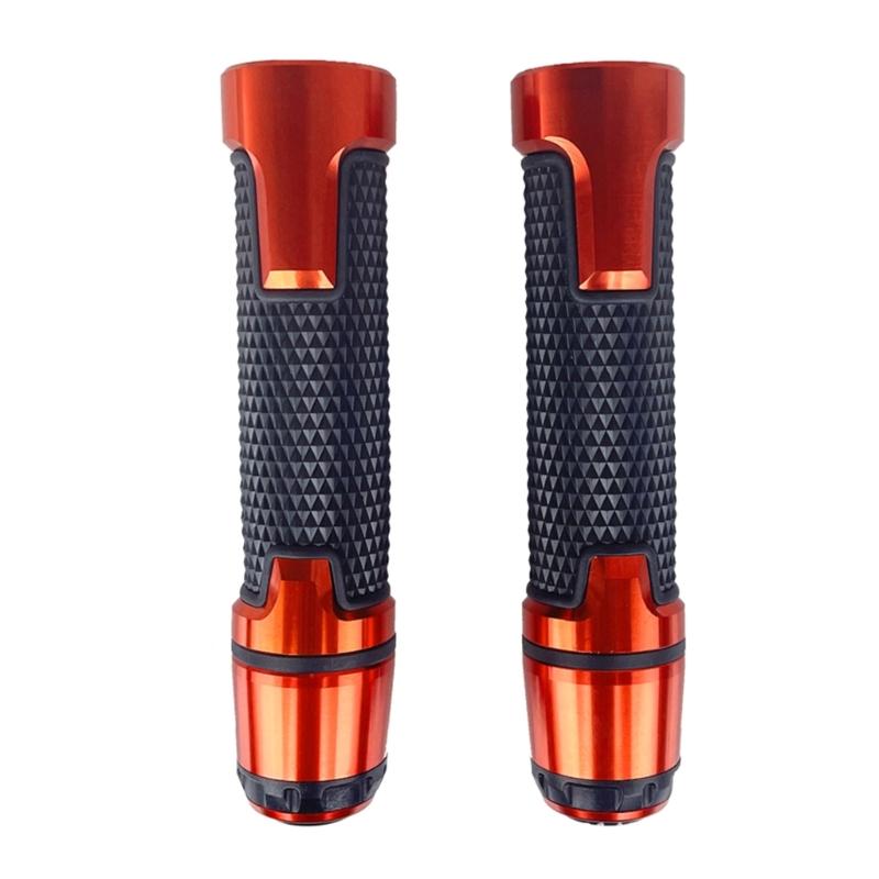 2 шт. мотоциклетные ручки, нескользящие резиновые ручки для руля, 7/8" 22 мм, удобные ручки для руля мотоцикла, ручки для руля