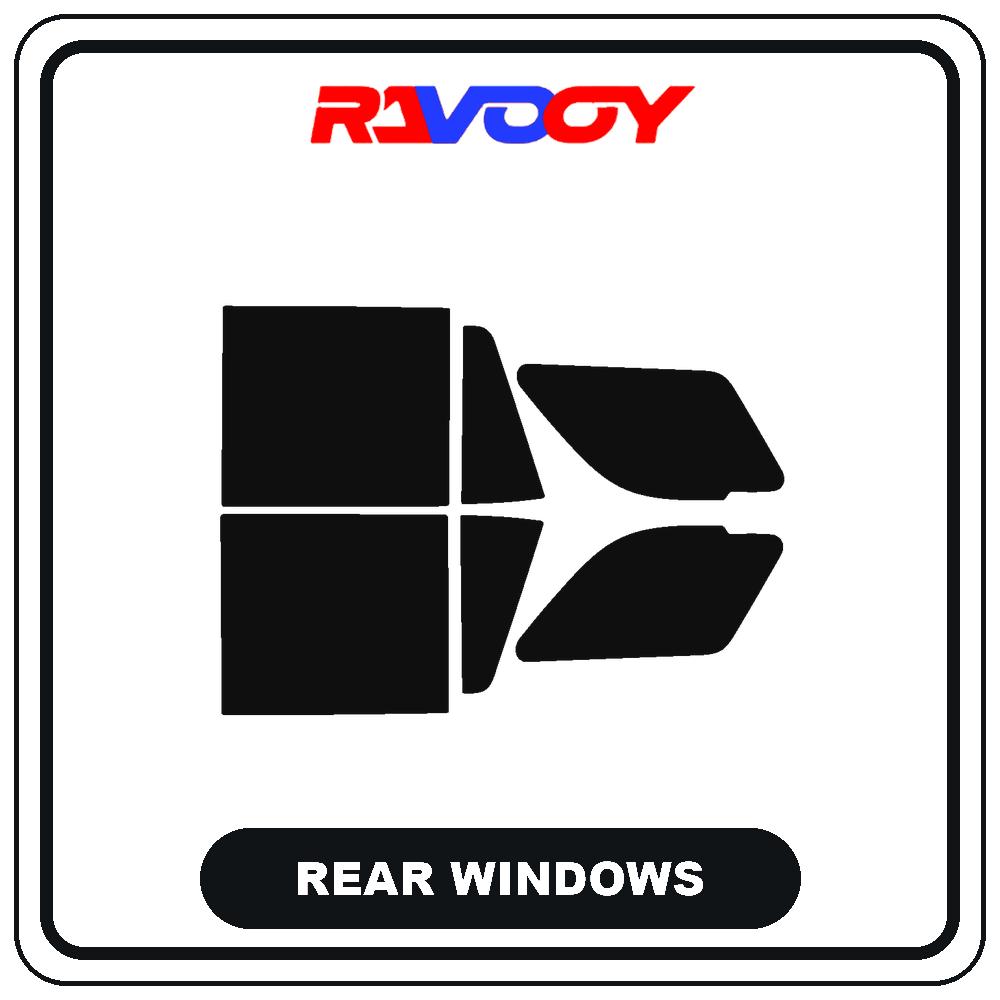 For Cadillac Escalade Base 2002-2026 RAVOOY Pre-Cut Window Tint Film Vehicle-Specific Full Kit Front/Rear Windows Precision-Cut