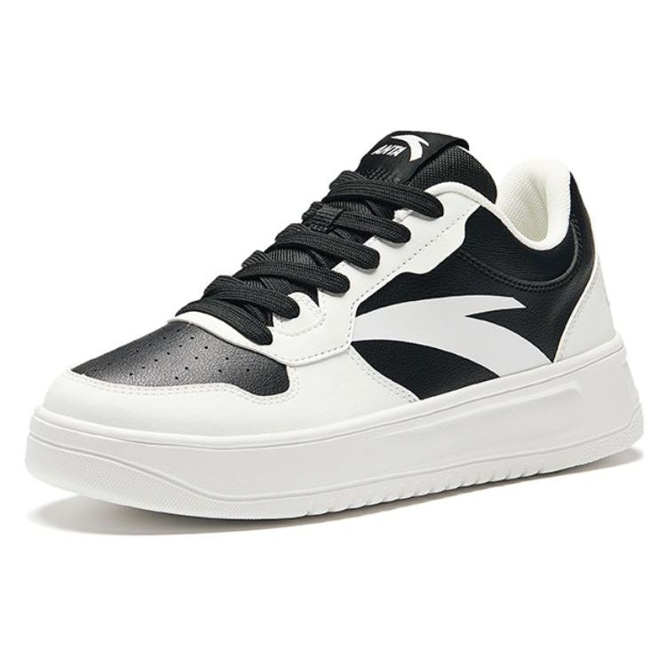 Anta Повседневные универсальные удобные нескользящие прочные низкие кроссовки для скейтбординга мужские кроссовки белые черные 912418001Q-3