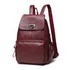 Backpack Women's Casual Leather Women's Bag Fashion Portable Ladies Travel Student Backpack
