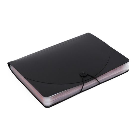 Органайзер для файлов-гармошек с 12/24/36 карманами, расширяющаяся папка для файлов формата А4, органайзер для бумажных документов и квитанций для классной комнаты, домашнего офиса