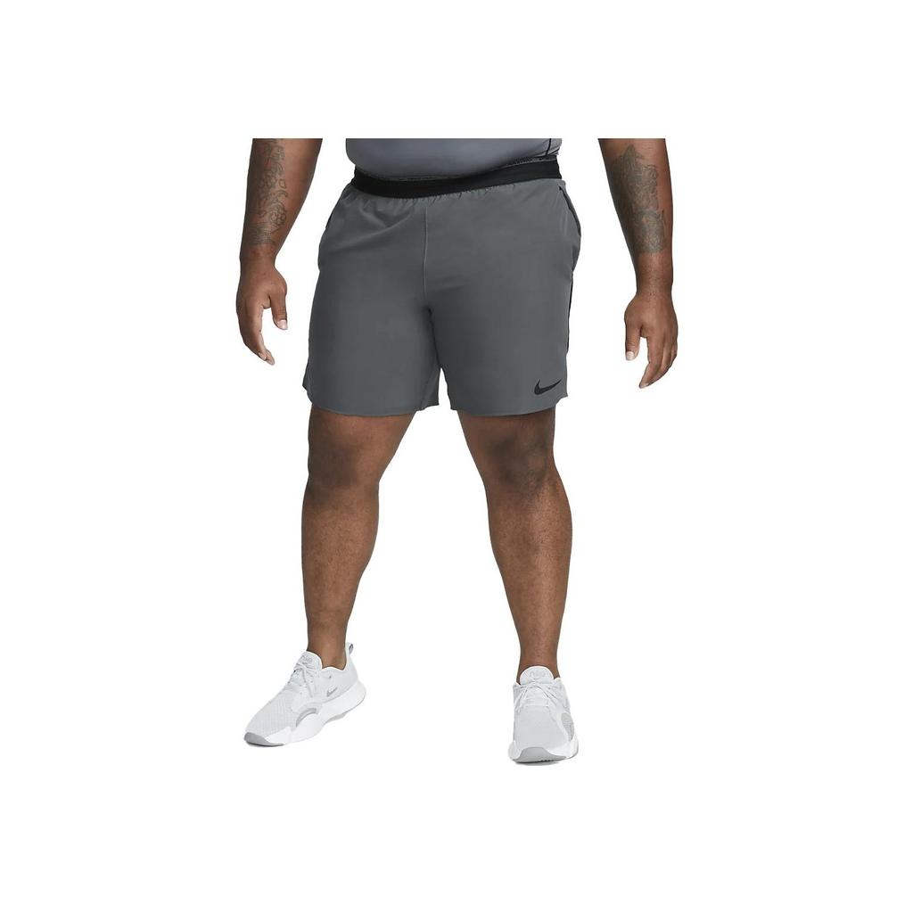 Nike Dri-FIT Flex Rep Pro Collection Color Blocked Elastic Waist Casual Sports Shorts Men Shorts Iron-Gray DD1700-068