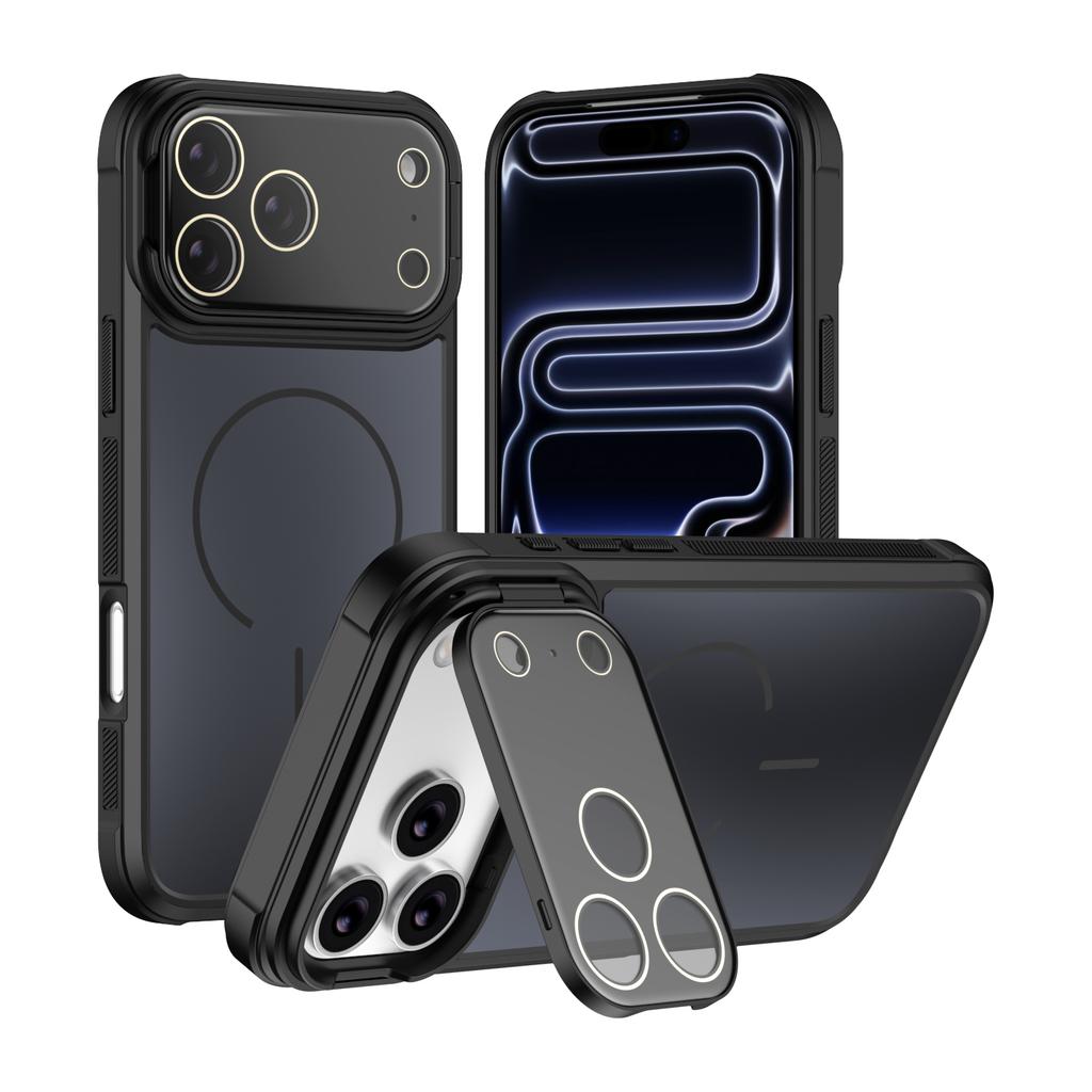 Для Magsafe Стекло Кристалл Защита Камеры Подставка Держатель Чехол для iPhone 17 Air 16 15 14 Plus 13 12 Pro Max 11 Бронированный Чехол