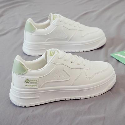 Юэчэнь студенческий досуг спорт маленькие белые туфли модные универсальные удобные кеды