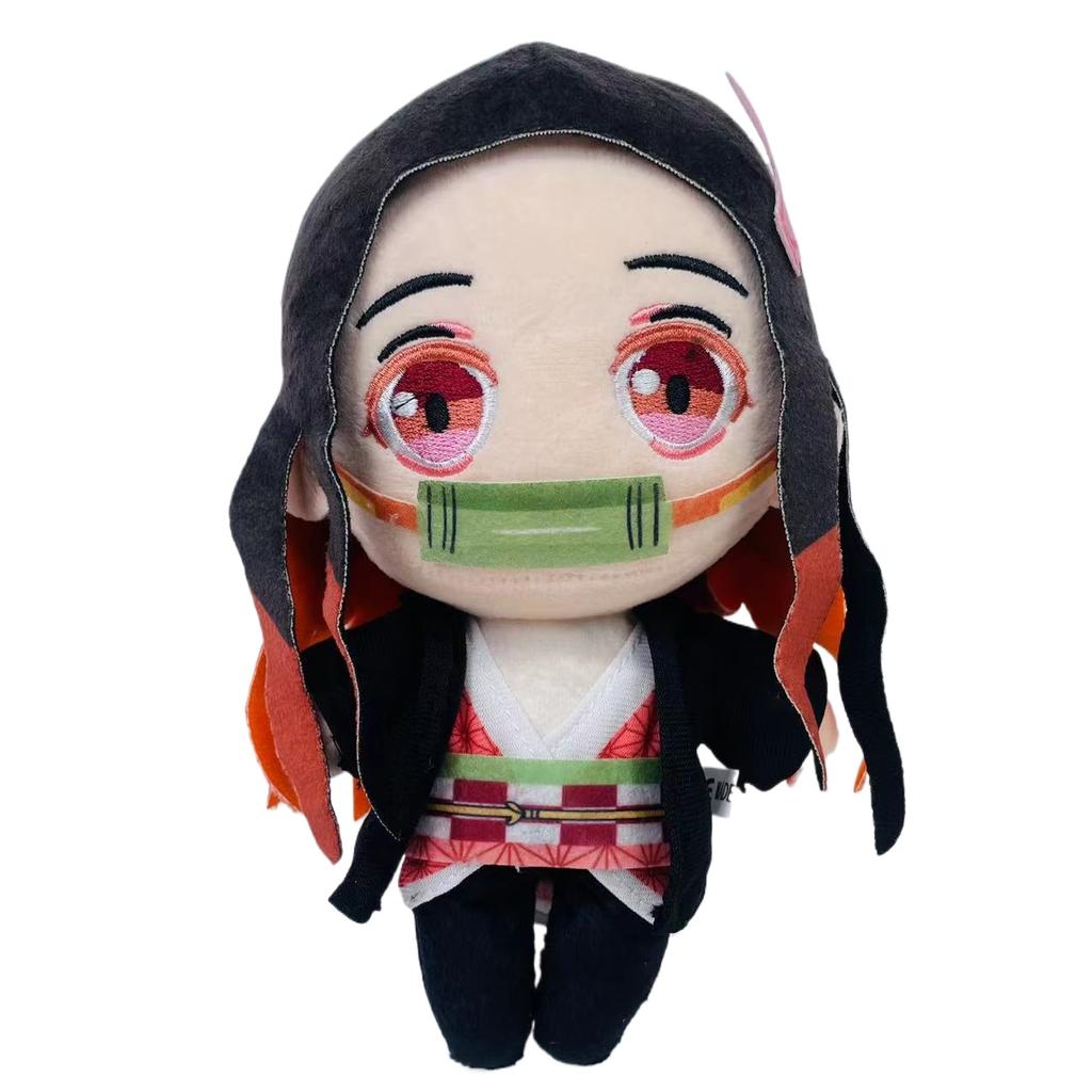 Плюшевая кукла-игрушка Akaza Косплей Аниме Demon Slayer: Kimetsu no Yaiba Tsugikuni Yoriichi Kokushibo милая мягкая подушка 20 см