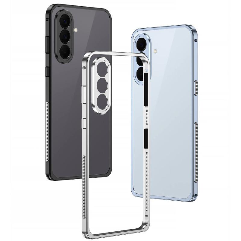 For Samsung A37 A57 S26 S25 Ultra Plus Detachable Metal Camera Protect Ultra-Thin Case Metal Frame Shockproof Cover Bumper