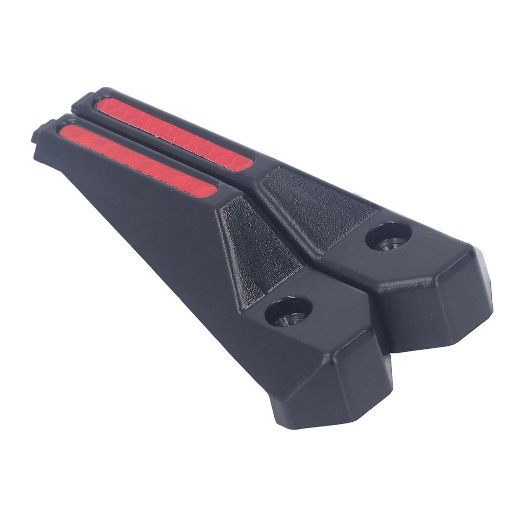 1 Pair Electric Scooter Rear Wheel Cover Plastic Left Right Rear Cover Waterproof with Reflective