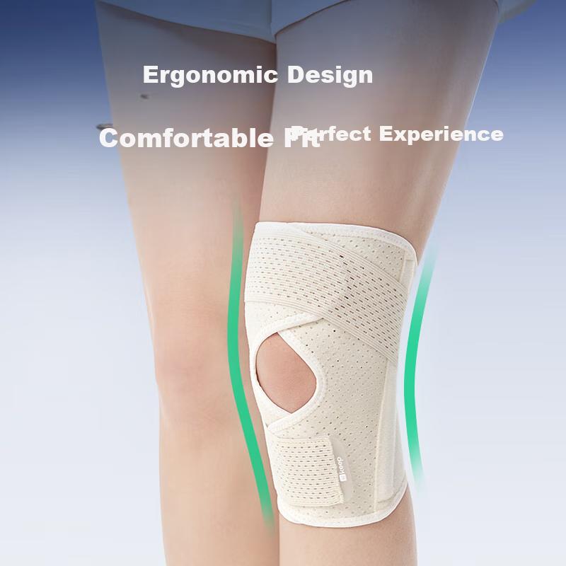 Keep Sports Knee Brace Meniscus Joint Protection Sleeve Classic Black Size L Double Pack