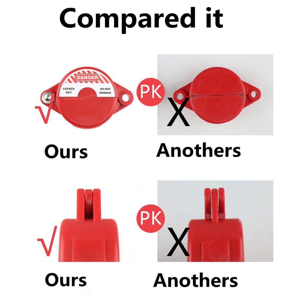 Tank Gate Valve Valve Tank Gas Bottle Ball Master Lock Valve Locking Disc Rotating 1-2.5 Inch