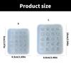 Multipurpose Sturdy Silicone Mould for Crafting Unique Button Waterproof and Portable Home Decoration Easy Demold