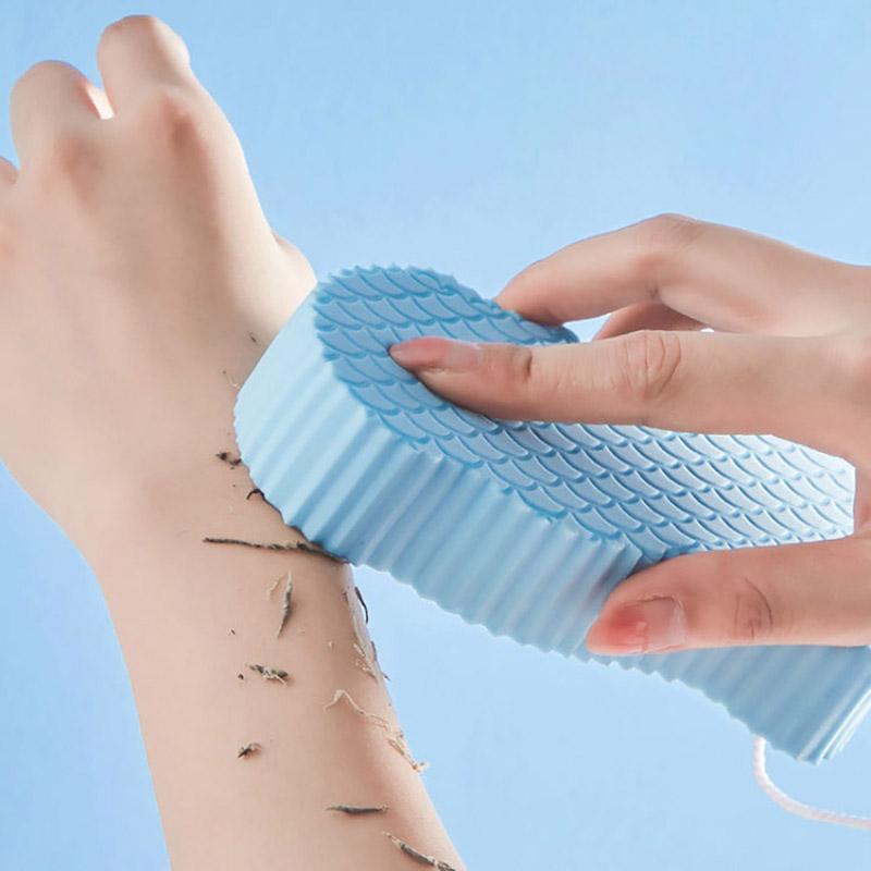 Soft Sponge Body Scrubber Bath Exfoliating Scrub Sponge Shower Brush Cleaner