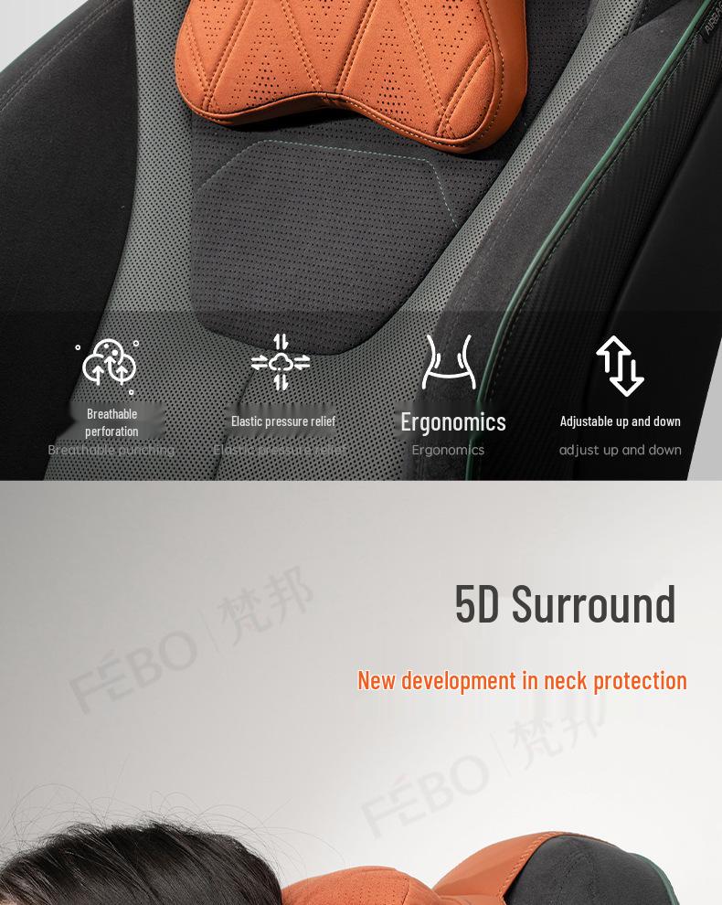 Подушка для подголовника и шеи BYD D9/N9/N7/N8/Z9GT для спортивных сидений