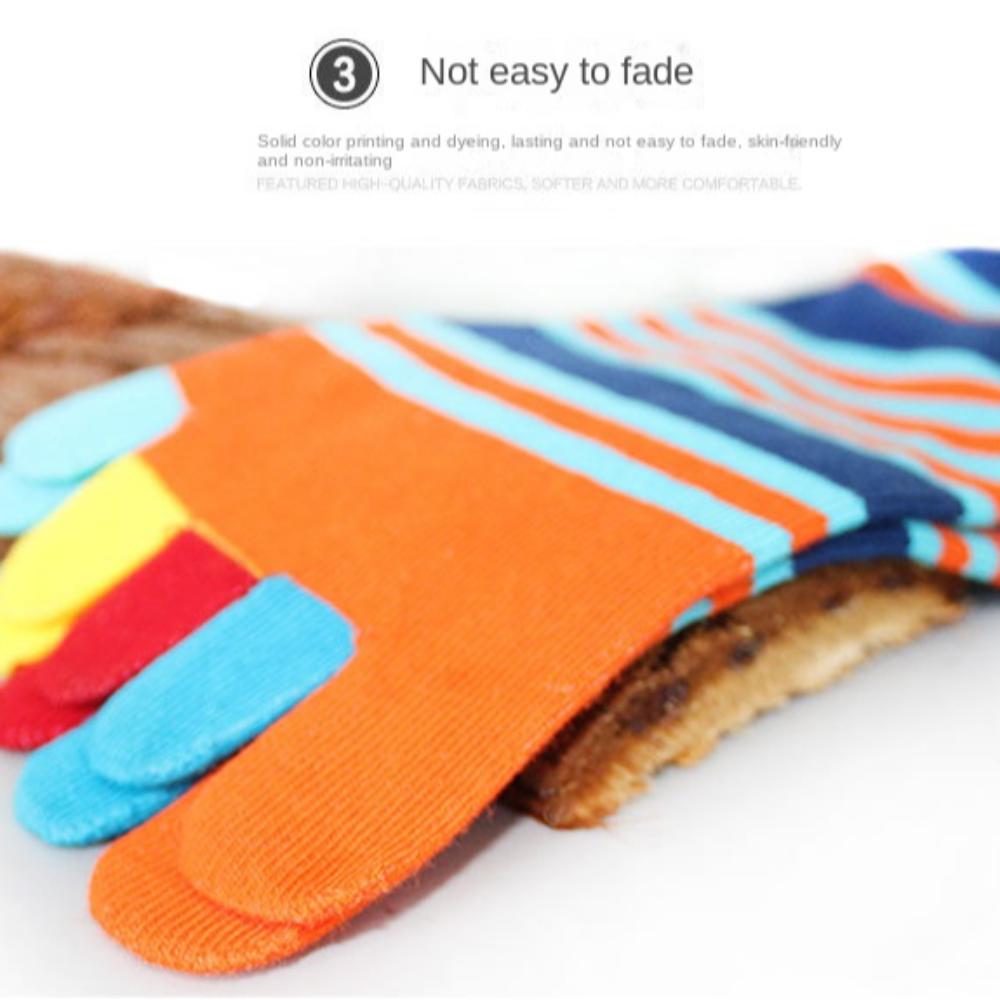 1 Pair of Mesh Five Toe Socks Cotton No Show Ankle Socks Five Finger Socks  Walk