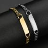 Men Chain Bracelet Stainless Steel Bangle Fashion Party Club Prom Pub Jewelry