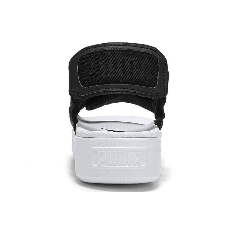 Puma Платформа Шлепанцы Ylm 19 'Черный Белый' Женские 369424-01