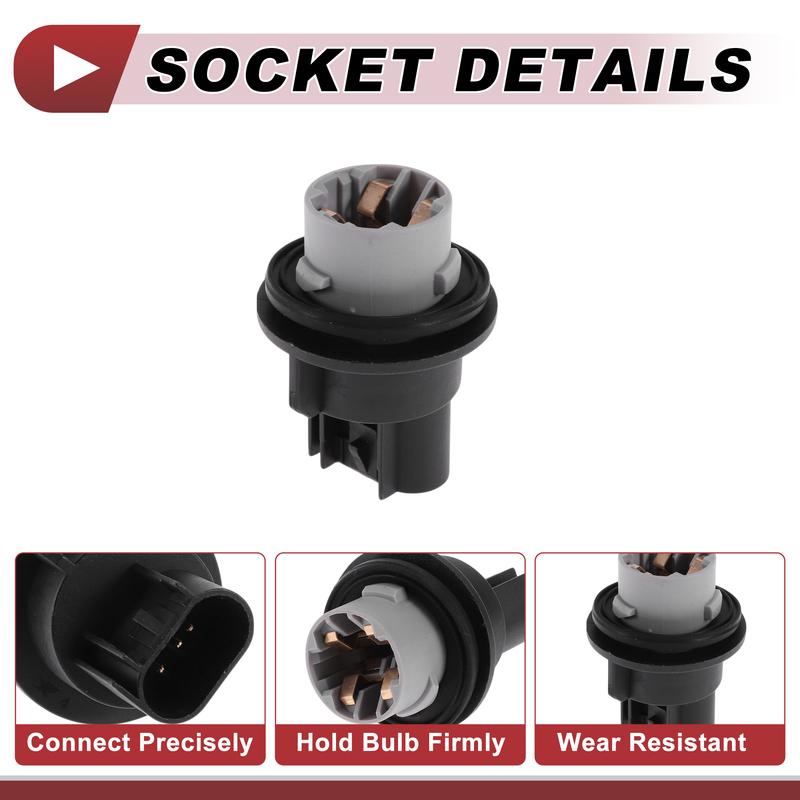 X Autohaux Turn Signal Light Socket Wiring for Dodge Calibre 2007-2012 No.5191189AA