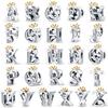 925 Original Bracelets Charms Classic Crown 26 Letters Alphabet Charms Beads for Women Fine DIY Wedding Jewelry Gift