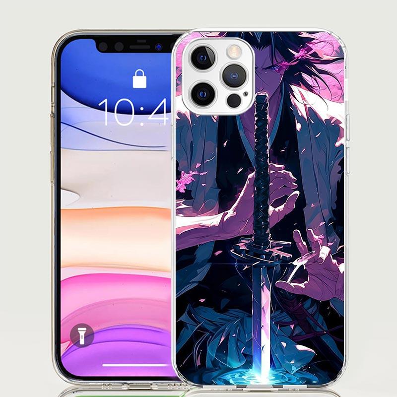 Bleach Kuchiki Byakuya Phone Case for Apple iPhone 17 Air 16 15 Plus 14 + 13 Mini 12 11 Pro Max 7 8 SE 16Max Soft Shell Cover Co